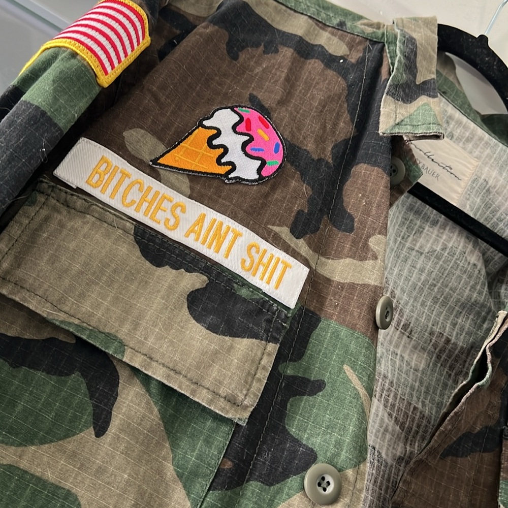 Camo patch jacket - Picture 2 of 10
